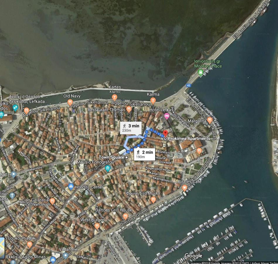 Prokimea Seaview Apartments Lefkáda 외부 사진